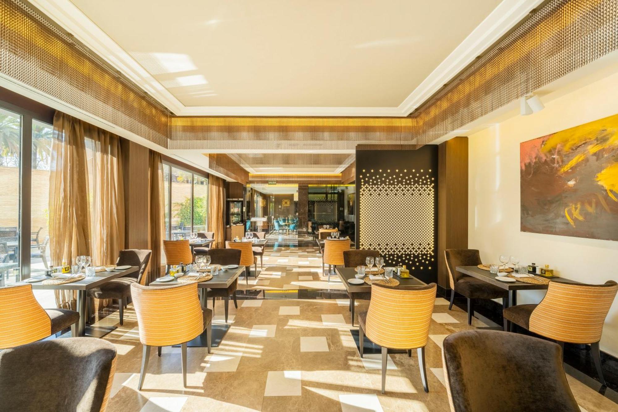 Aurea Washington Irving By Eurostars Hotel Company Granada Bagian luar foto The restaurant