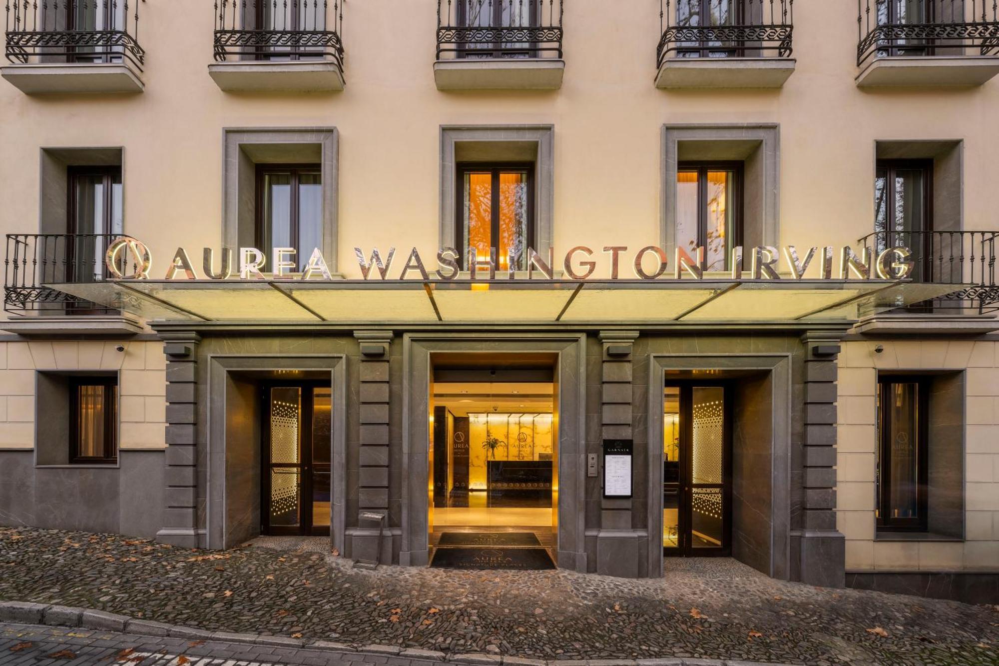Aurea Washington Irving By Eurostars Hotel Company Granada Bagian luar foto The hotel's entrance